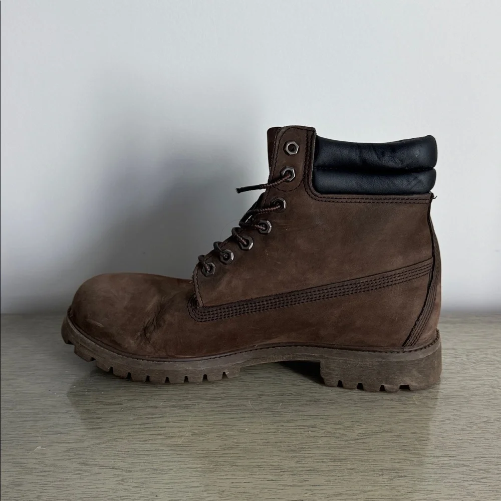 Timberland Dark Brown Men's Boots Size 10.5 M